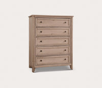 Vaughan Bassett Woodbridge 5-Drawer Chest - Clear Maple