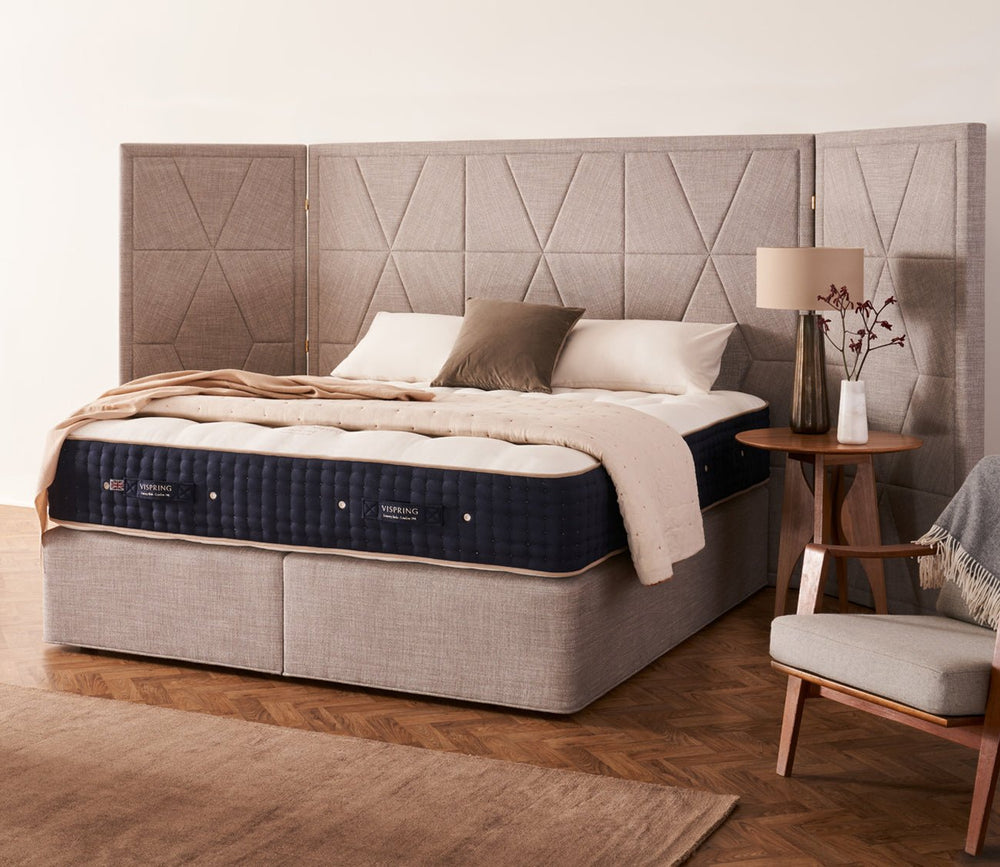 Vispring Diamond Majesty Mattress in a bedroom setting