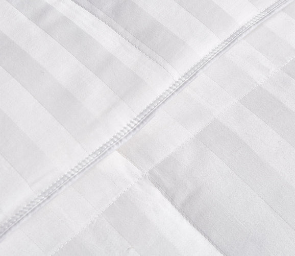 350 Thread Count Damask Stripe Down Alternative Comforter by Blue Ridge Home Fashions