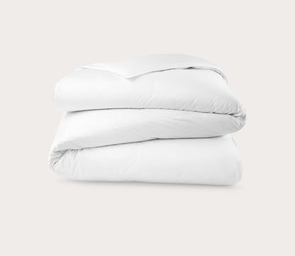 400TC Cotton Sateen RDS White Down Comforter by Stearns & Foster