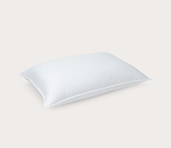 400TC Cotton Sateen RDS White Down Pillow by Stearns & Foster