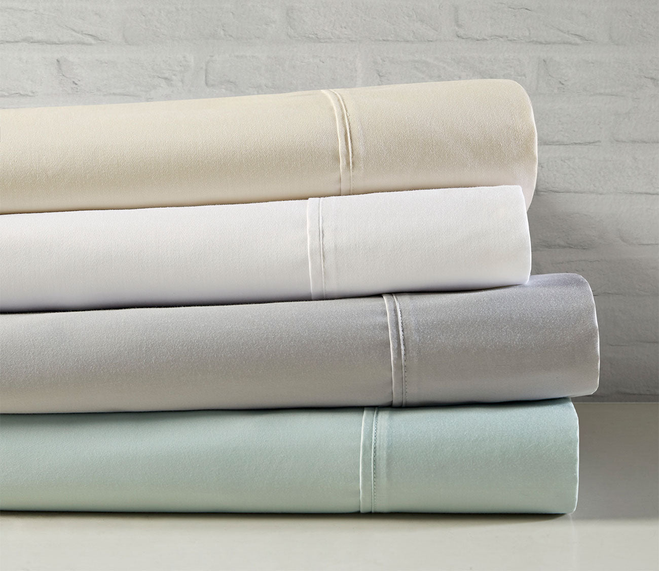 400TC Wrinkle Resistant Cotton Sateen Sheet Set by Beautyrest