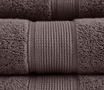 800GSM Luxury Cotton 8pc Bath Towel Set by Madison Park Signature