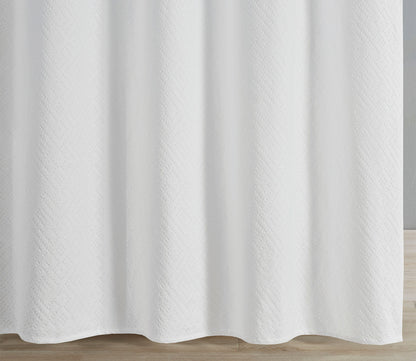 Calistoga Matelassé Shower Curtain