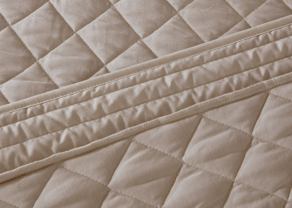 Breanna Tailored Quilted Cotton 4-Piece Bedspread Set by Madison Park