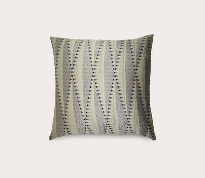 Abacus Geometric Jacquard Throw Pillow by Ann Gish