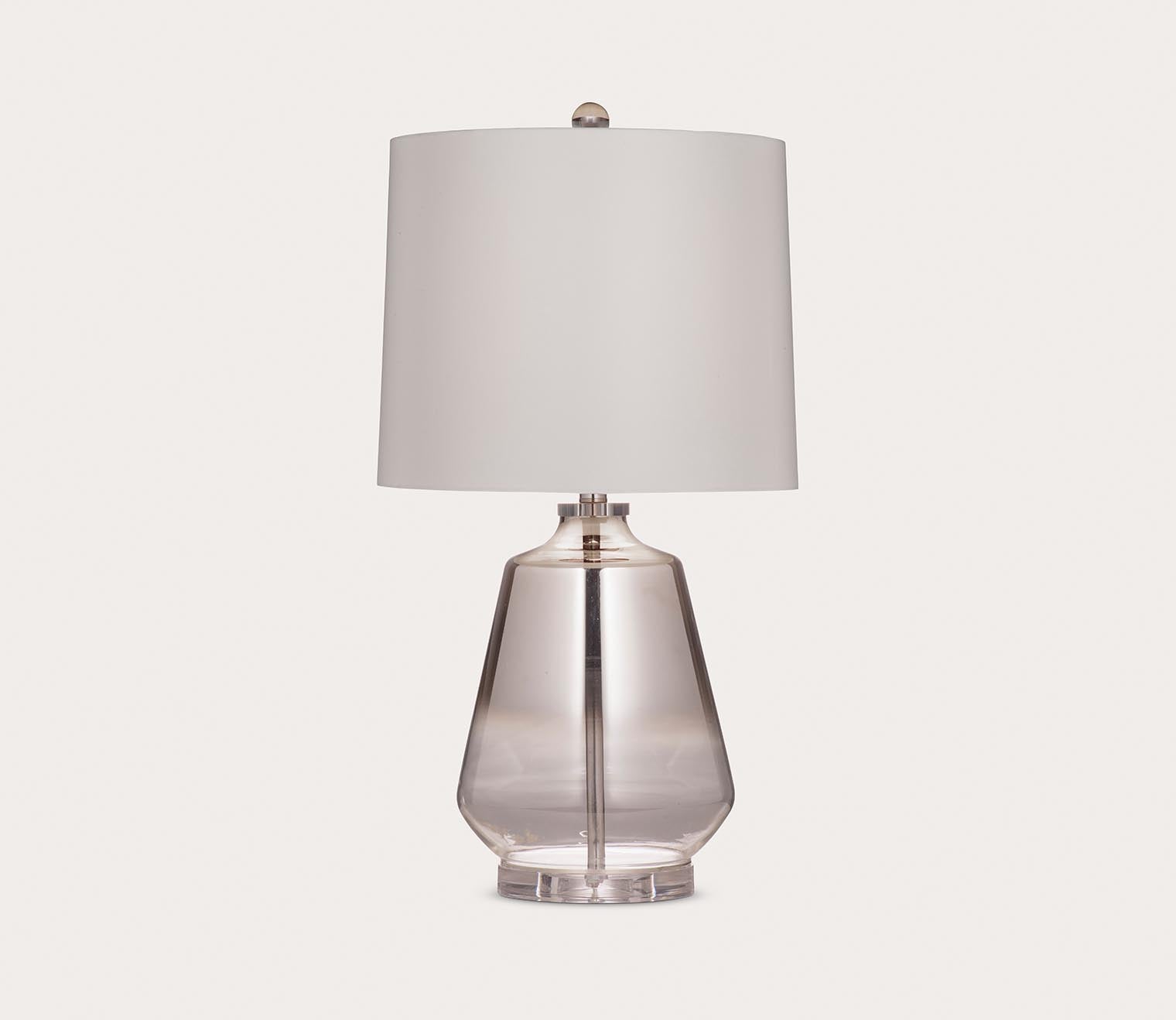 Adara Glass Table Lamp by Bassett Mirror