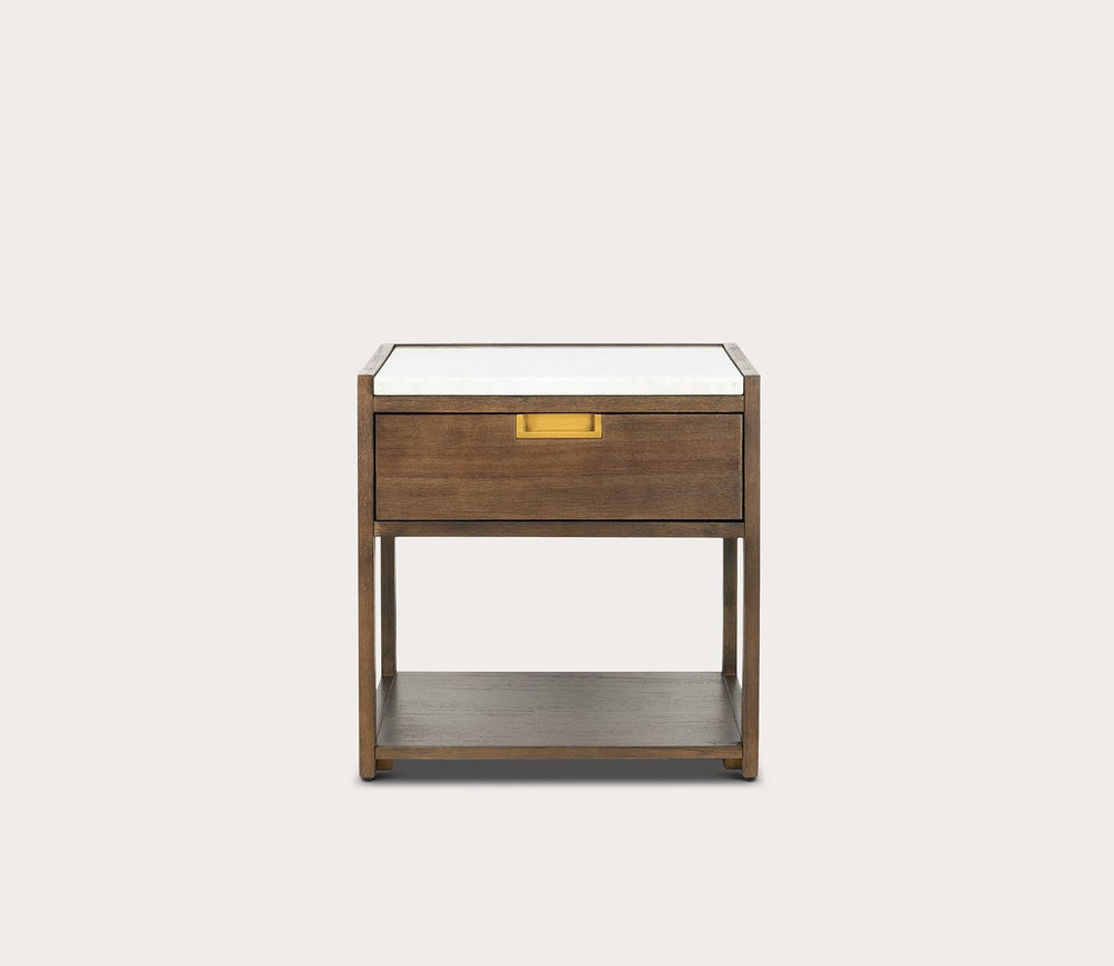 Adeline 1-Drawer Nightstand by Safavieh