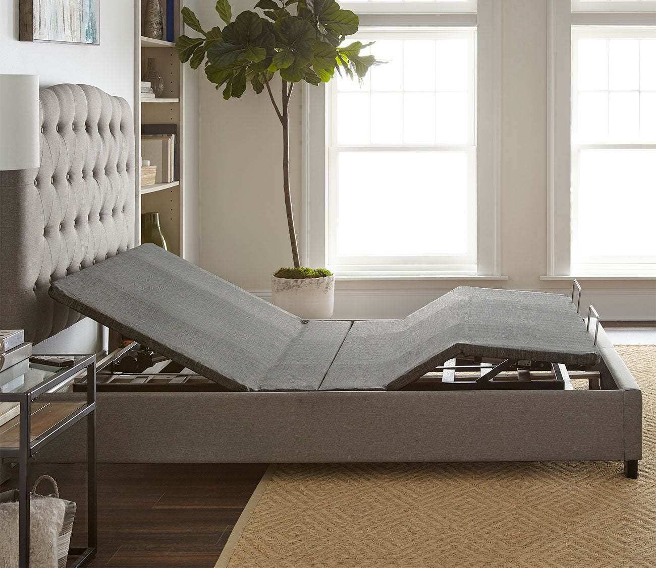 Adjusta Flex Zero-Clearance Adjustable Bed Base by Boyd Sleep