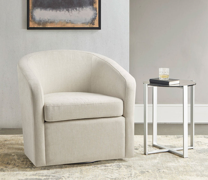 Martha Stewart Amber Swivel Accent Chair - Image 6
