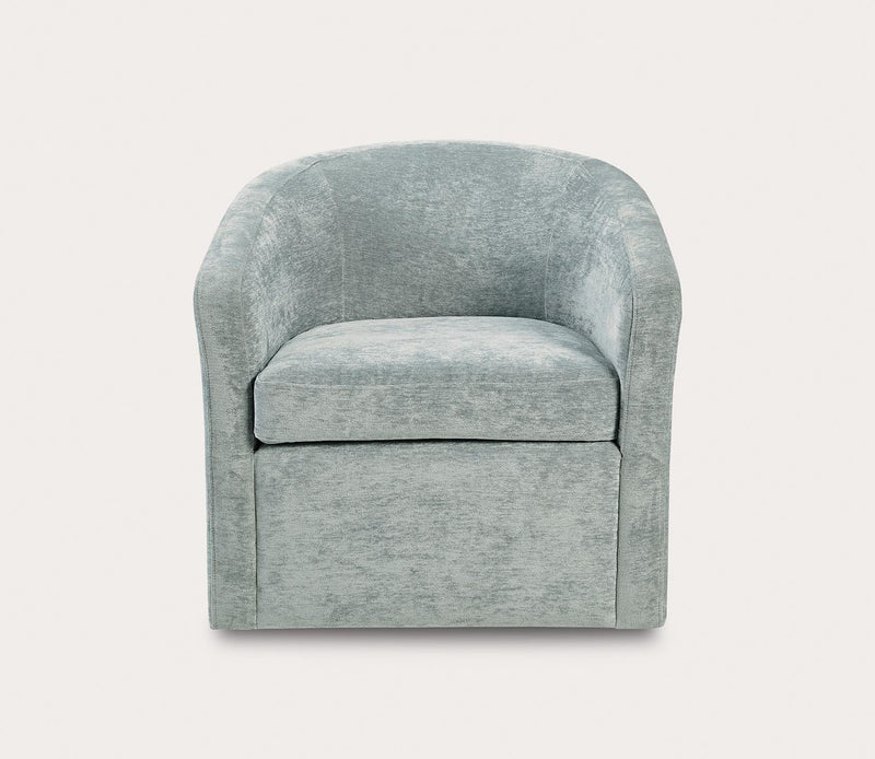 Martha Stewart Amber Swivel Accent Chair - Image 2