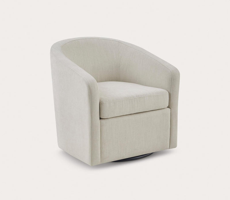 Martha Stewart Amber Swivel Accent Chair - Image 8