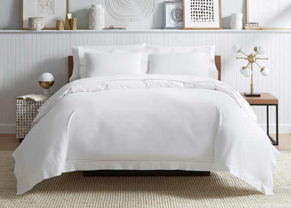 Analisa Cotton Duvet Cover by Sferra