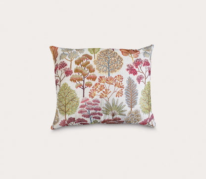 Arcadia Embroidered Throw Pillow by Ann Gish