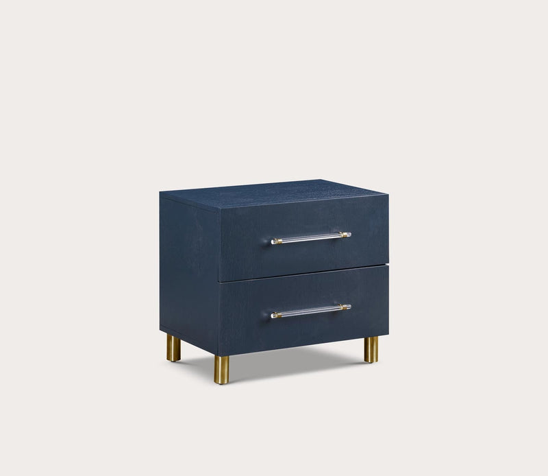 Modus Furniture Argento Oak 2-Drawer Nightstand - Image 10