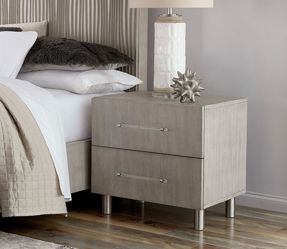 Argento Oak 2-Drawer Nightstand by Modus Furniture