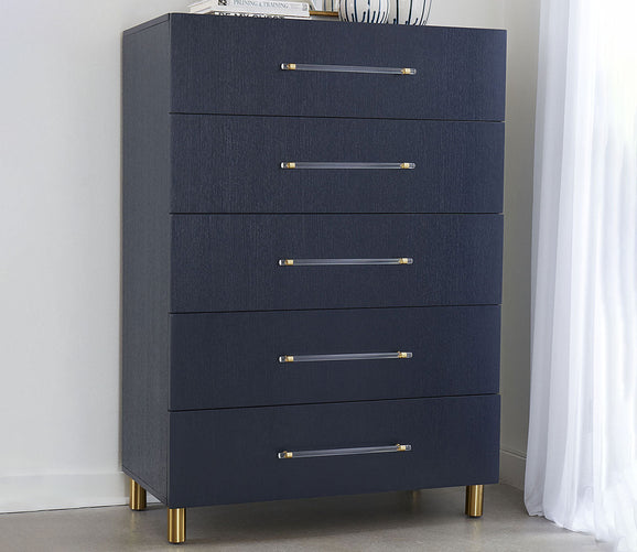 Argento Oak 5-Drawer Chest by Modus Furniture