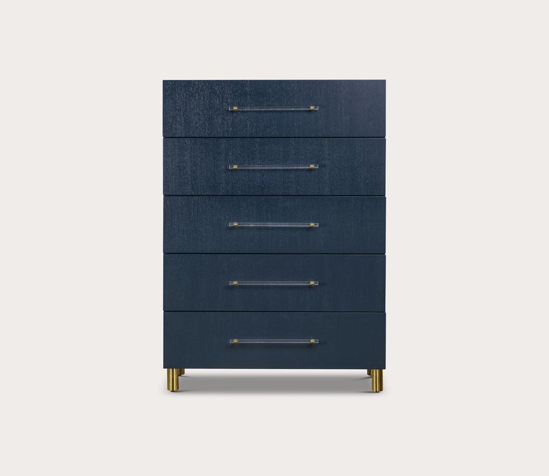 Modus Furniture Argento Oak 5-Drawer Chest - Image 7