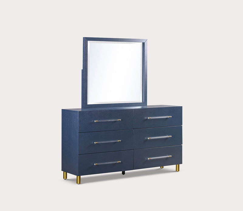 Modus Furniture Argento Oak 6-Drawer Dresser - Image 10