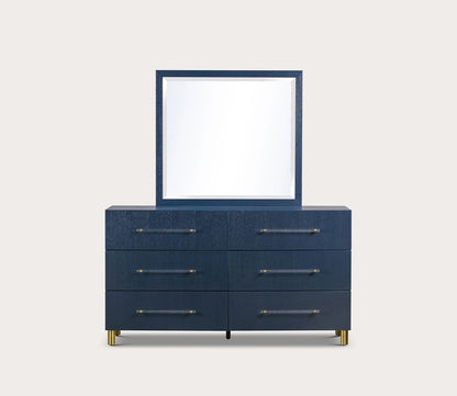 Argento Oak 6-Drawer Dresser by Modus Furniture