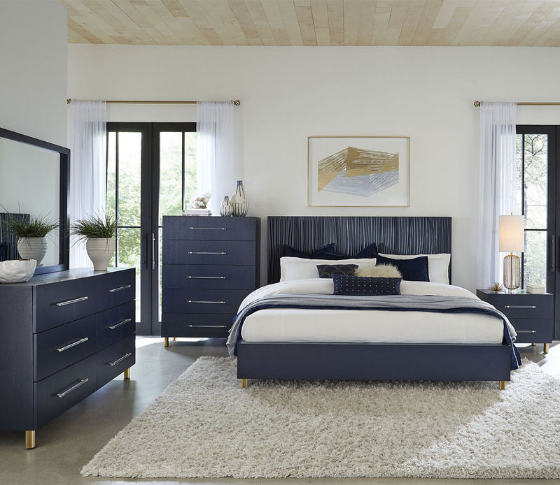 Modus Furniture Argento Oak Platform Bed - Image 3