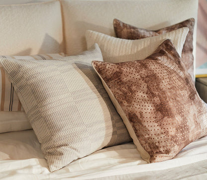 Arista Fossil Throw Pillow by Villa by Classic Home