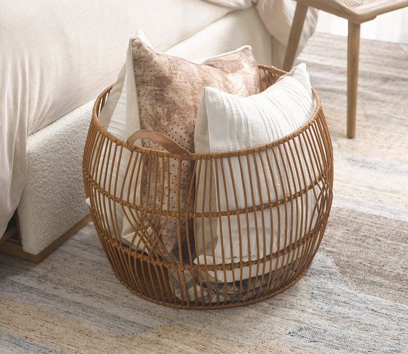 Villa by Classic Home Arista Fossil Throw Pillow - Image 7