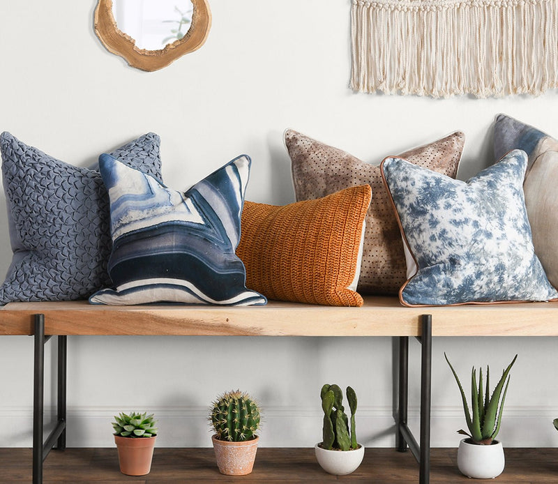 Villa by Classic Home Arista Fossil Throw Pillow - Image 9