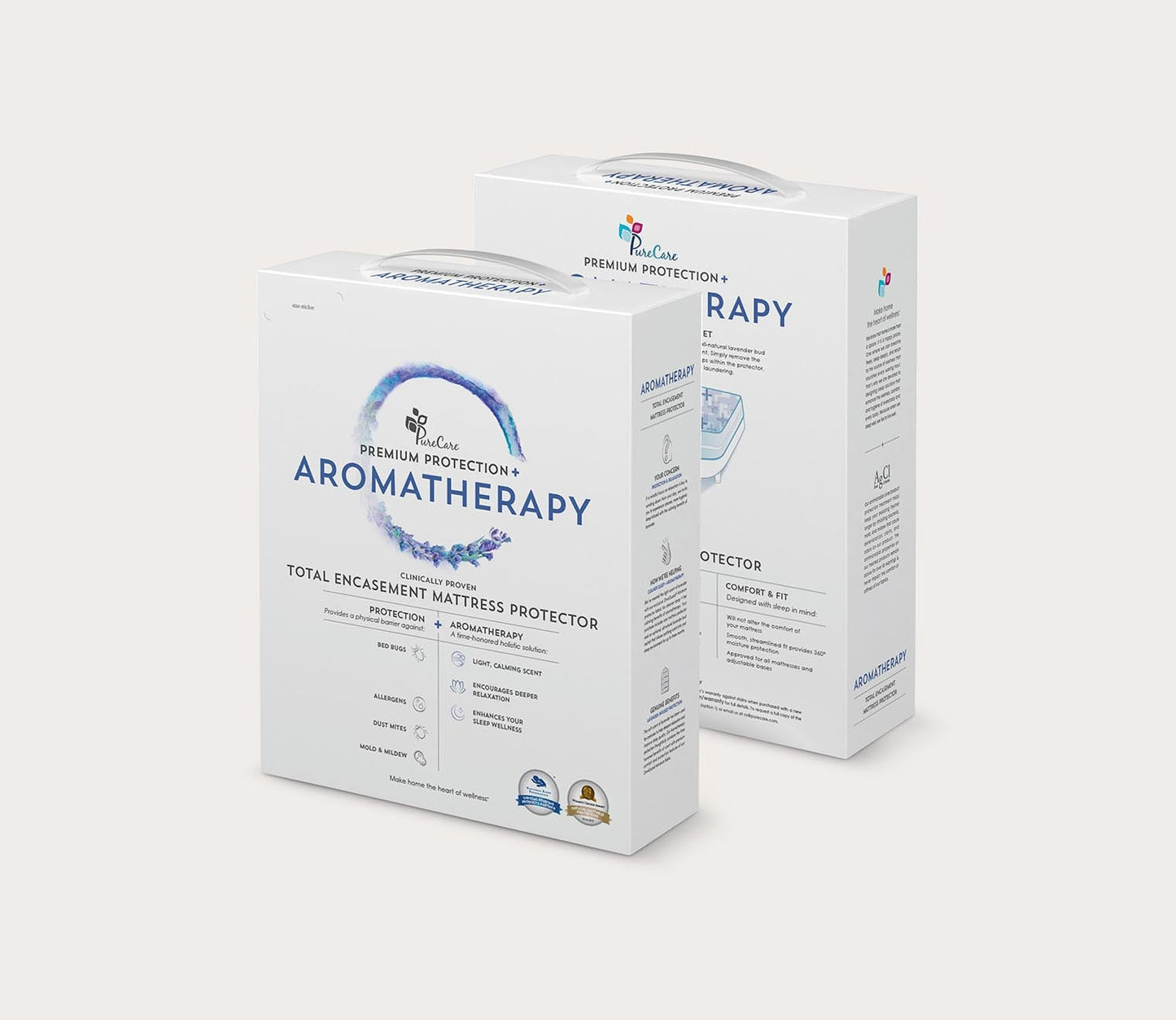 Aromatherapy Total Encasement Mattress Protector by PureCare