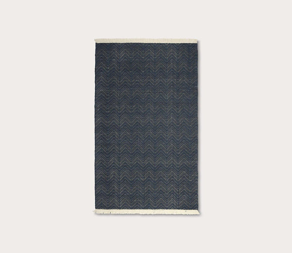 Augusta Navy Area Rug by Classic Home
