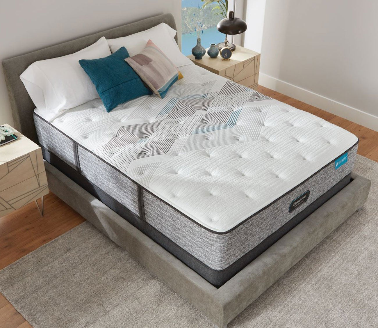 Beautyrest Harmony Lux Carbon Medium Firm Mattress by Simmons