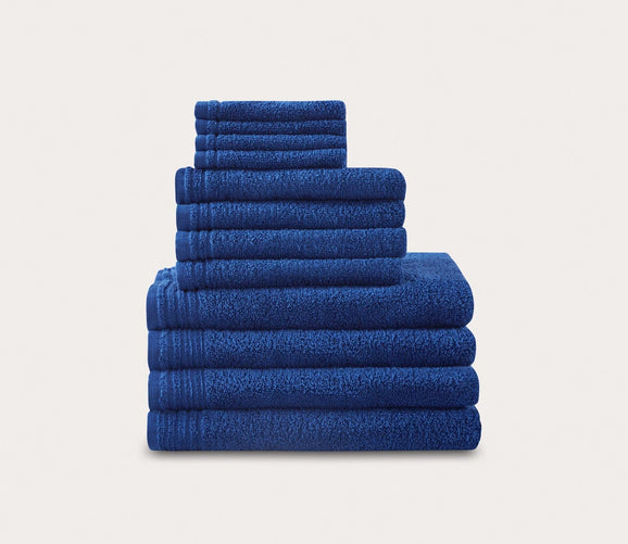 Big Bundle 12pc Bath Towel Set by 510 Design