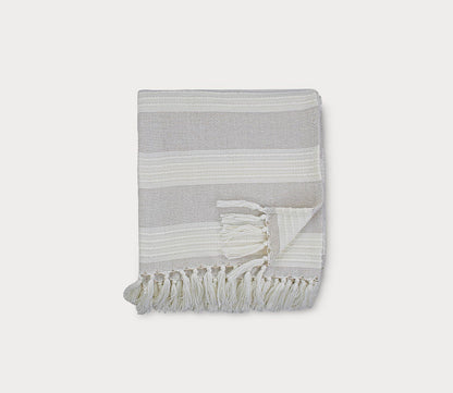 Blanca Stripe Throw Blanket by Ann Gish