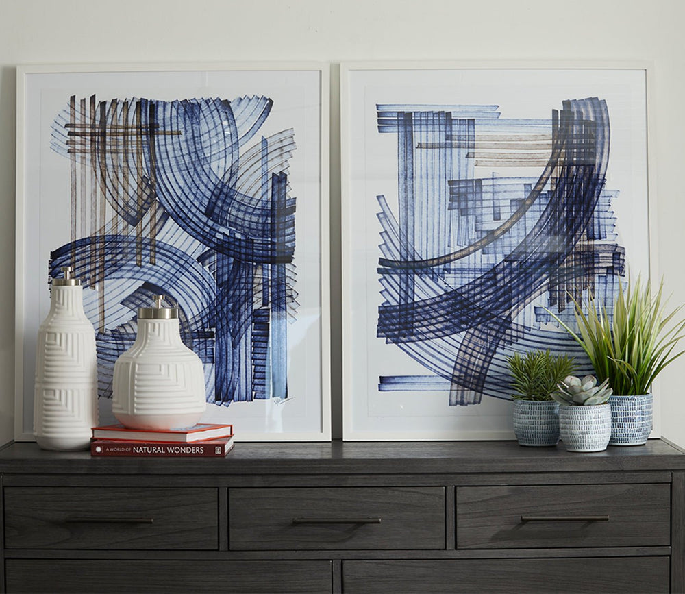 Blue Aura 1 Digital Print by Grand Image