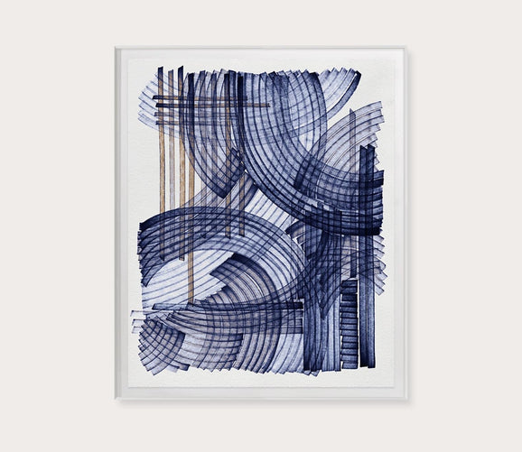 Blue Aura 1 Digital Print by Grand Image