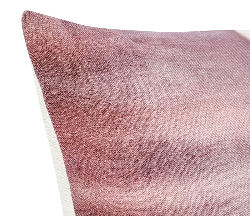Villa by Classic Home Brack Sangria Red Chestnut Throw Pillow - Image 3