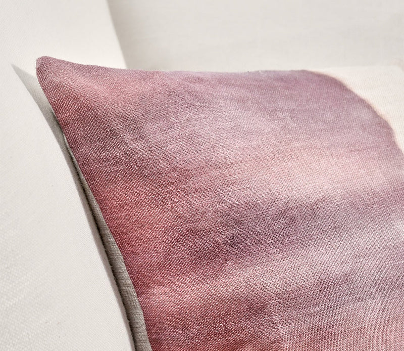 Villa by Classic Home Brack Sangria Red Chestnut Throw Pillow - Image 2