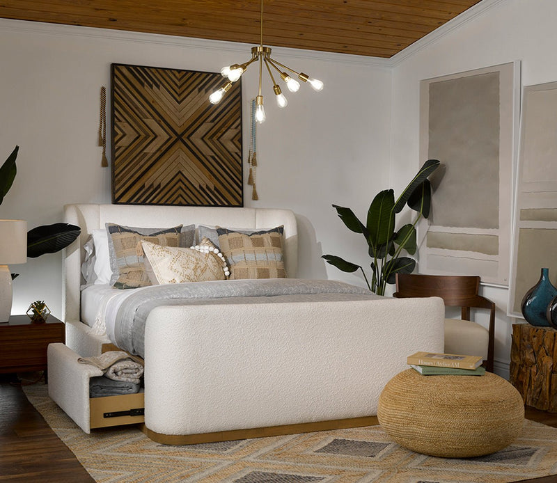 Villa by Classic Home Braga Jute Natural Pouf - Image 5