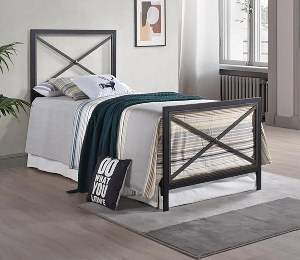 Brody Metal Bed by City Mattress
