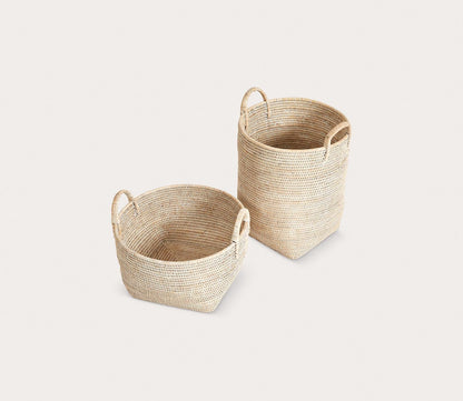 Burma Rattan Orchard Baskets Set of 2 by Napa Home & Garden