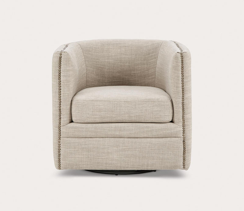 Madison Park Capstone Swivel Accent Chair - Image 5