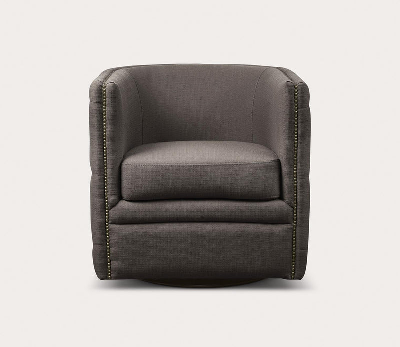 Madison Park Capstone Swivel Accent Chair - Image 12