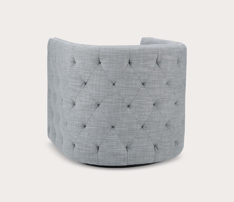 Madison Park Capstone Swivel Accent Chair - Image 8