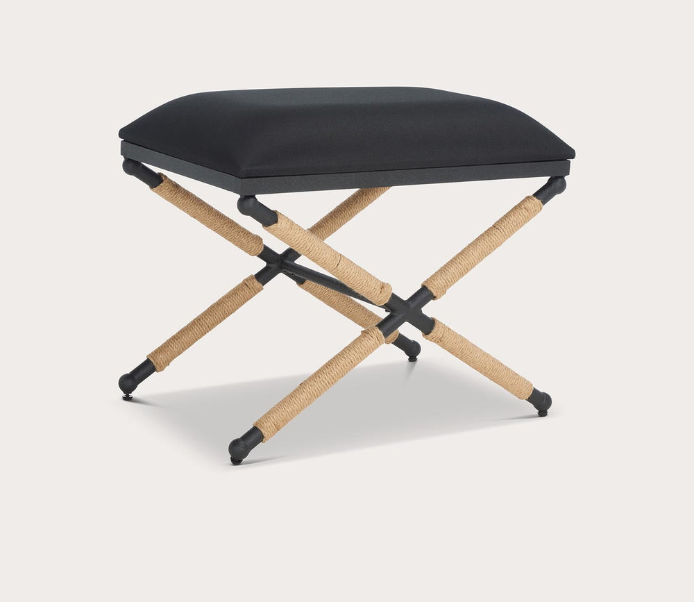 Carmelo Hemp Wrapped Ottoman by Safavieh