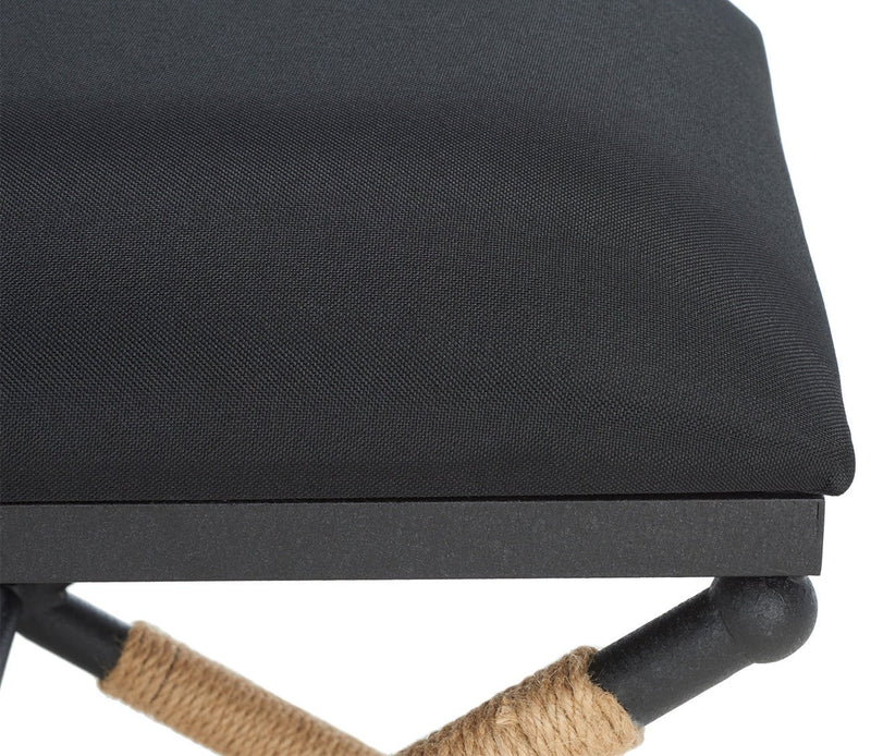 Safavieh Carmelo Hemp Wrapped Ottoman - Image 2