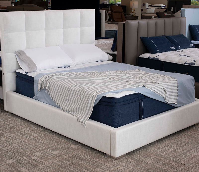 City Mattress Carmen Upholstered Bed - Floor Model Only - Image 3