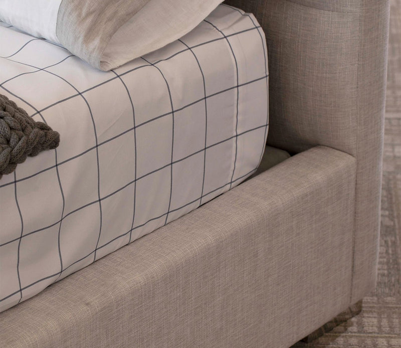 City Mattress Carmen Upholstered Bed - Floor Model Only - Image 4