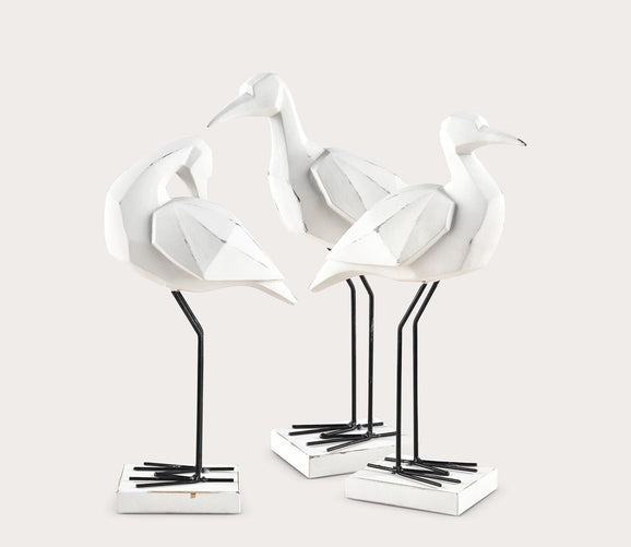 Carroll Bird Sculpture Set of 3 by Elk Home