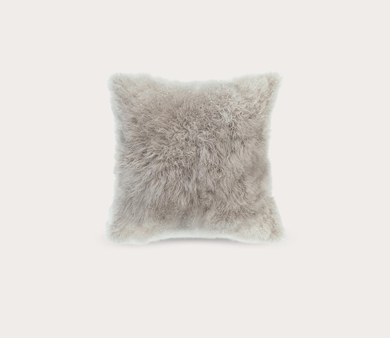 Cashmere Goat Fur Throw Pillow by Moe's Furniture