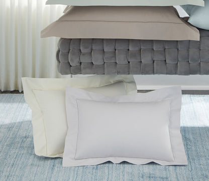Celeste Cotton Pillow Shams by Sferra